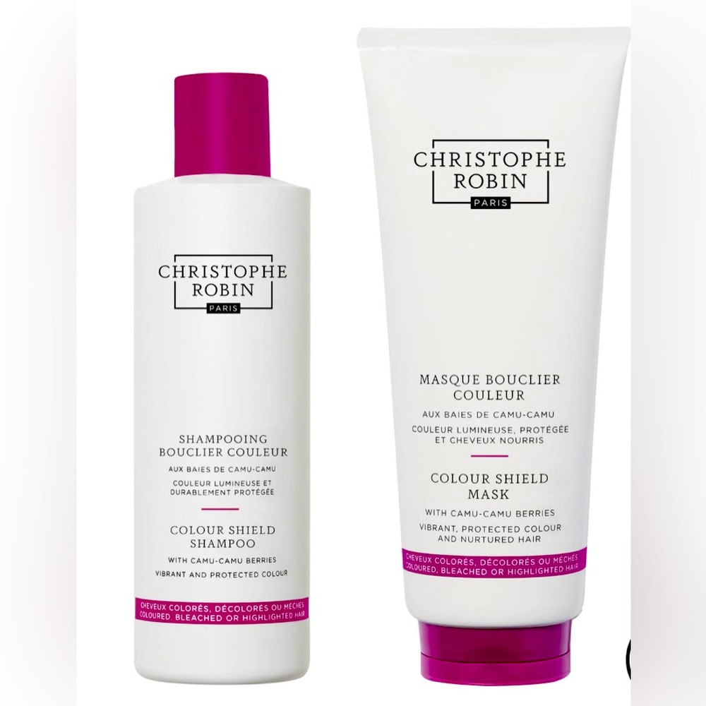 CHRISTOPHE ROBIN COLOR SHIELD SHAMPOO & CONDITIONER **NWT**
